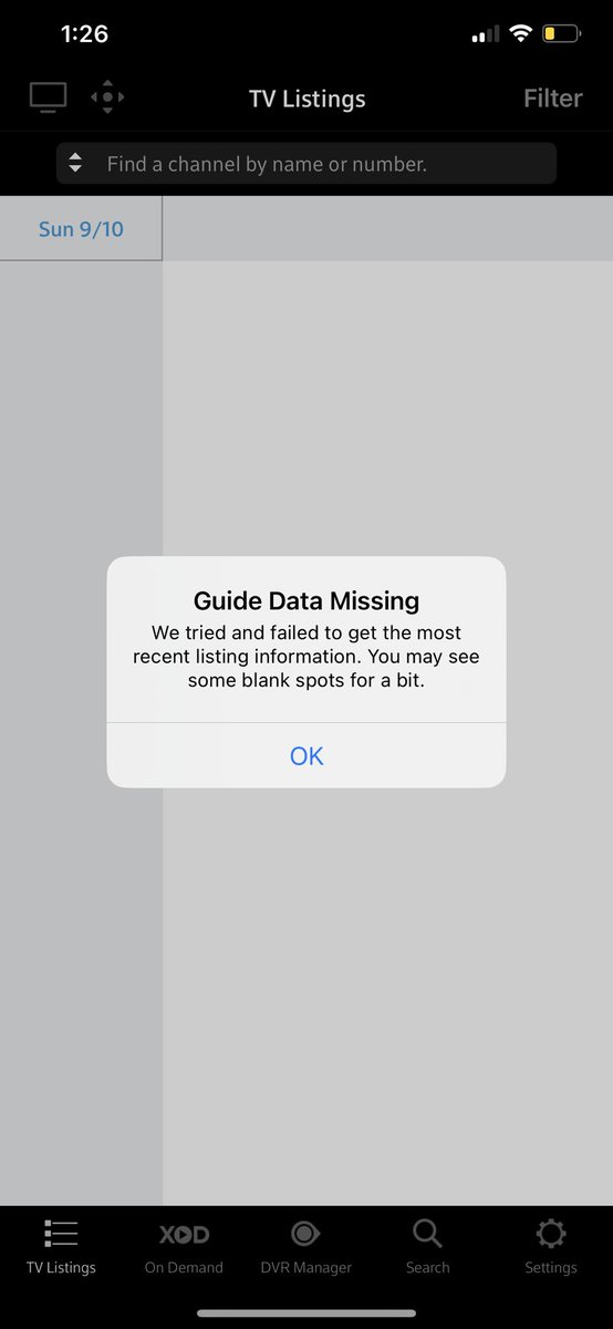 B_Tregs50's tweet photo. @Xfinity streaming not working on phone, computer, or TV. As of now @XfinitySupport hasn’t even acknowledged their services are down nationwide. How much money are you willing to lose? I will not be renewing. https://t.co/n5Ub9lFMDY