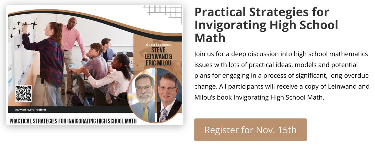 MCIULearns (@mciulearns) on Twitter photo The #OPLPodcast is kicking off Season 5! <a href="/StephSschwab/">Stephanie Schwab</a> and <a href="/brandonlanger/">Brandon Langer</a> dive into the challenges high school math teachers face with <a href="/steve_leinwand/">Steve Leinwand</a> and <a href="/drMi/">Eric Milou</a>. Learn how we shift the status quo on <a href="/MCIU/">MCIU</a> Learning Network or wherever you get your podcasts! ow.ly/LPs450PJfE3 The #OPLPodcast is kicking off Season 5! <a href="/StephSschwab/">Stephanie Schwab</a> and <a href="/brandonlanger/">Brandon Langer</a> dive into the challenges high school math teachers face with <a href="/steve_leinwand/">Steve Leinwand</a> and <a href="/drMi/">Eric Milou</a>. Learn how we shift the status quo on <a href="/MCIU/">MCIU</a> Learning Network or wherever you get your podcasts! ow.ly/LPs450PJfE3