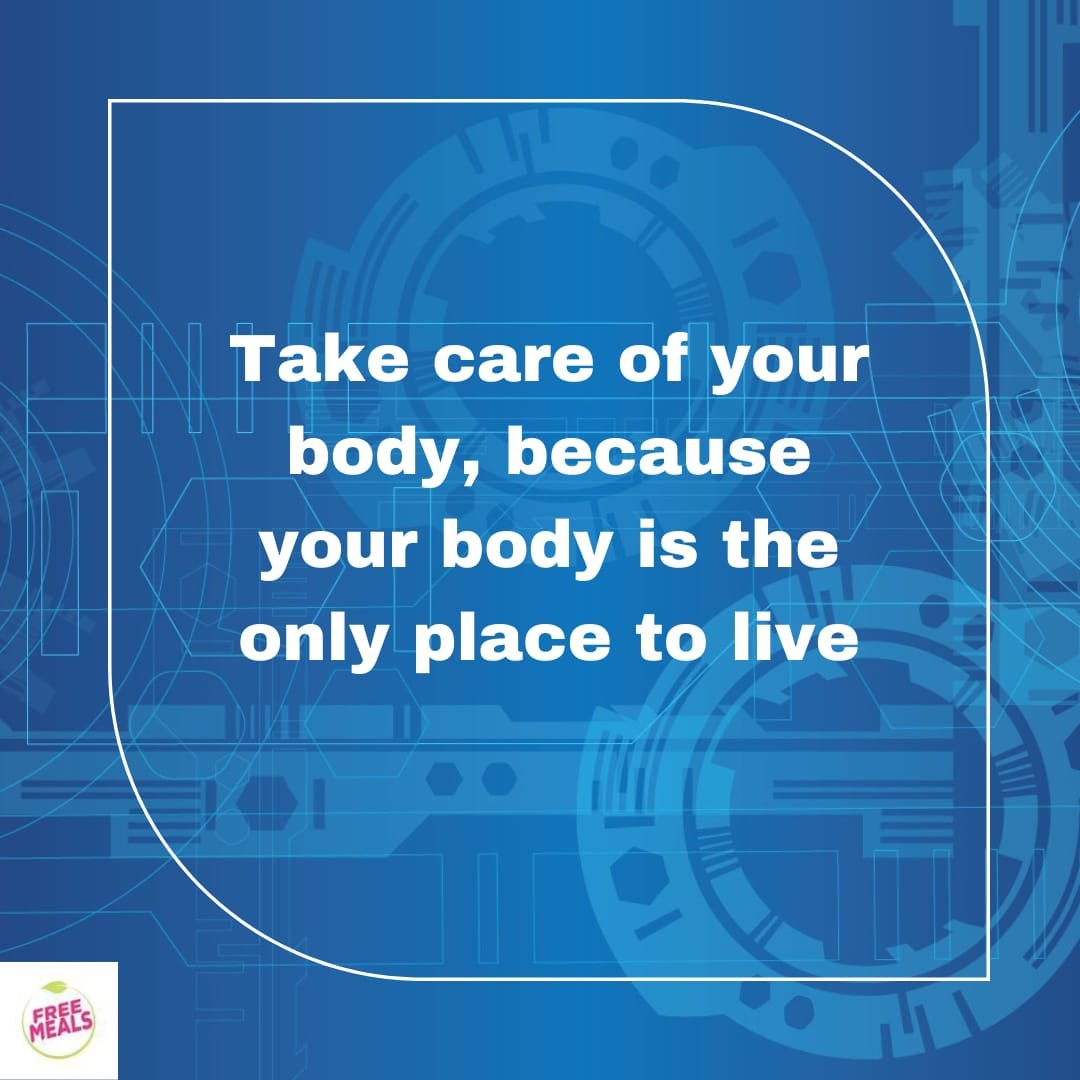 Taking care of our bodies is essential because they are the vessels that house our lives.  Our body, mind and spirit are tightly woven together. Change in one impacts the other.  <a href="/FreeMeals/">Free Meals</a> recognizes and advocates for this interconnectedness and promotes this philosophy.