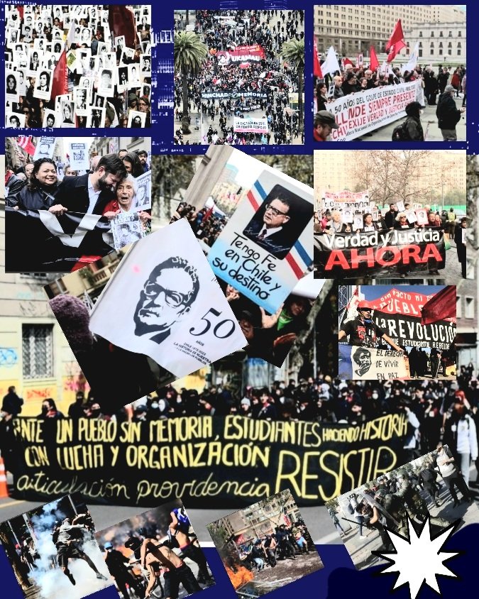 Buenas tardes, mucho frío y lluvia, quedemonos en la casa
Hoy se realizó la marcha de los 50a del golpe a Allende, la gente salió a marchar y termino en actos terroristas a la Moneda y al cementerio
El ataque fue de parte de terroristas opositores
<a href="/Mippcivzla/">MIPPCI</a>
#AllendeVive