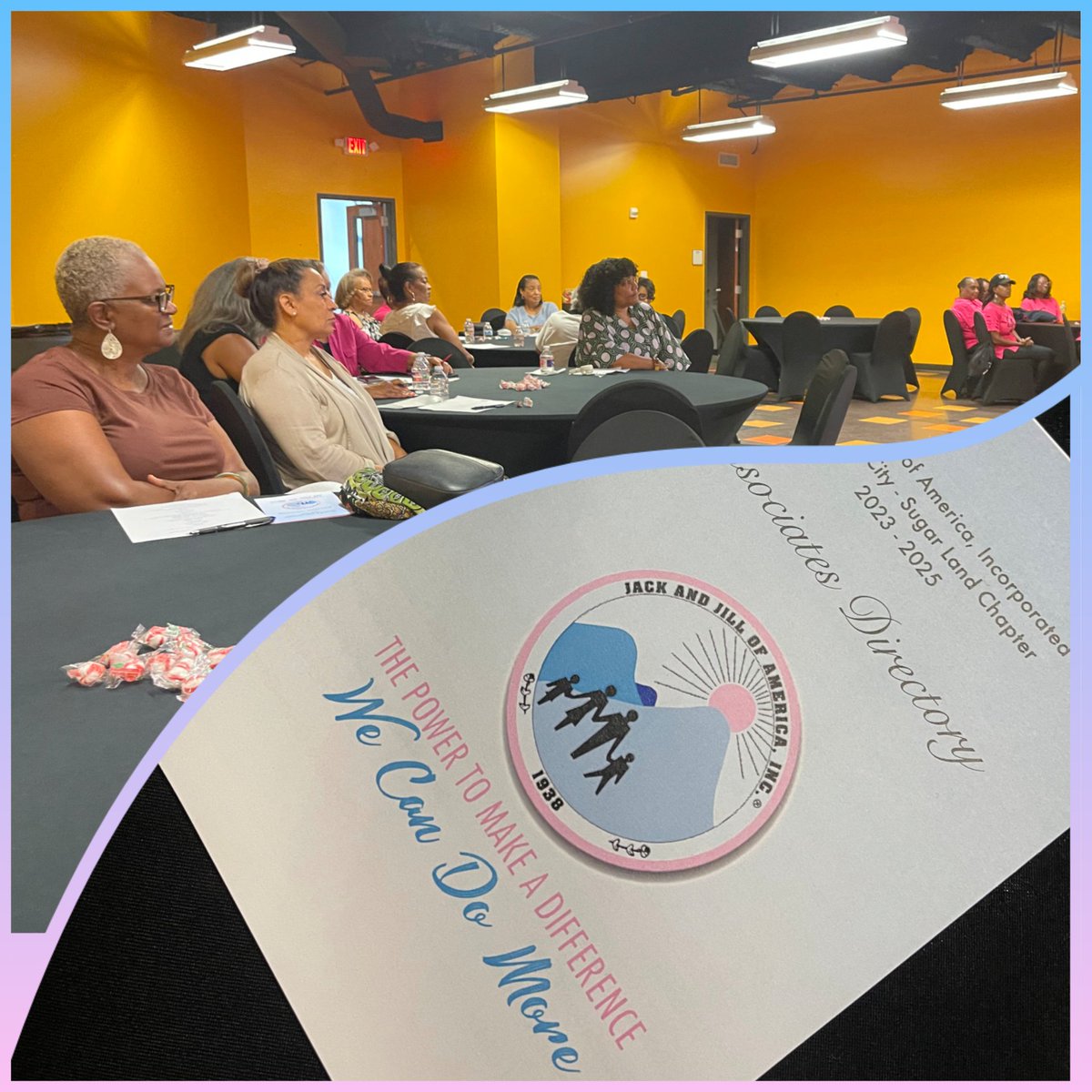 JackandJillMCSL's tweet photo. The MCSL Associates kick-started their year with a Planning Retreat! Reconnecting and strategizing, they gathered at Fort Bend Church on Saturday, September 9th. The program year is off to a great start, ensuring success. #StrategicPlanning #MCSLAssociates #LongLiveJackandJill https://t.co/WLcDEgHZqk