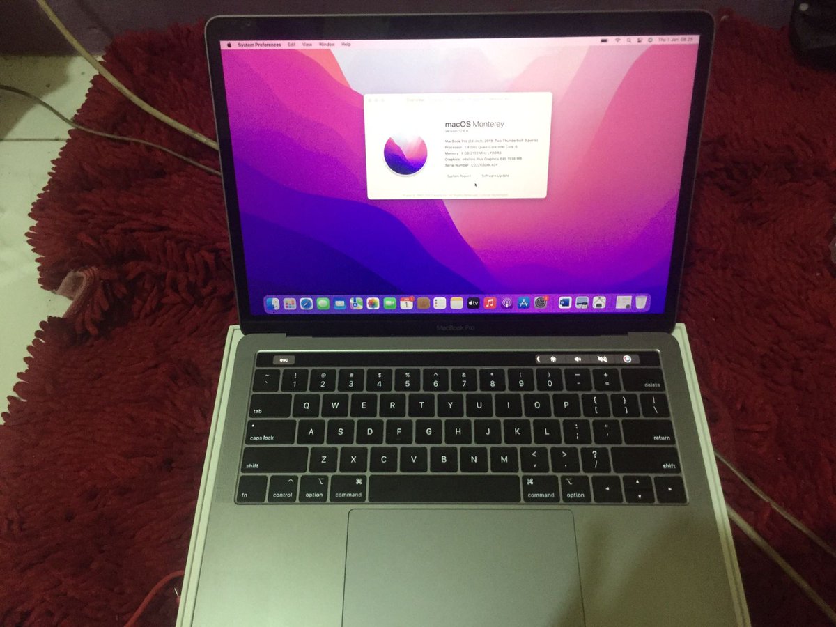 saafeeyakh's tweet photo. WTS MACBOOK PRO 2019
11,5 Nego tipis 

Intel 
128gb
13.3 inc
Box
Charger
Kondisi mulus 

Lokasi : Rawalumbu, Bekasi 
Serius buyer DM ke : safhiranh https://t.co/uFf5LoAMWI