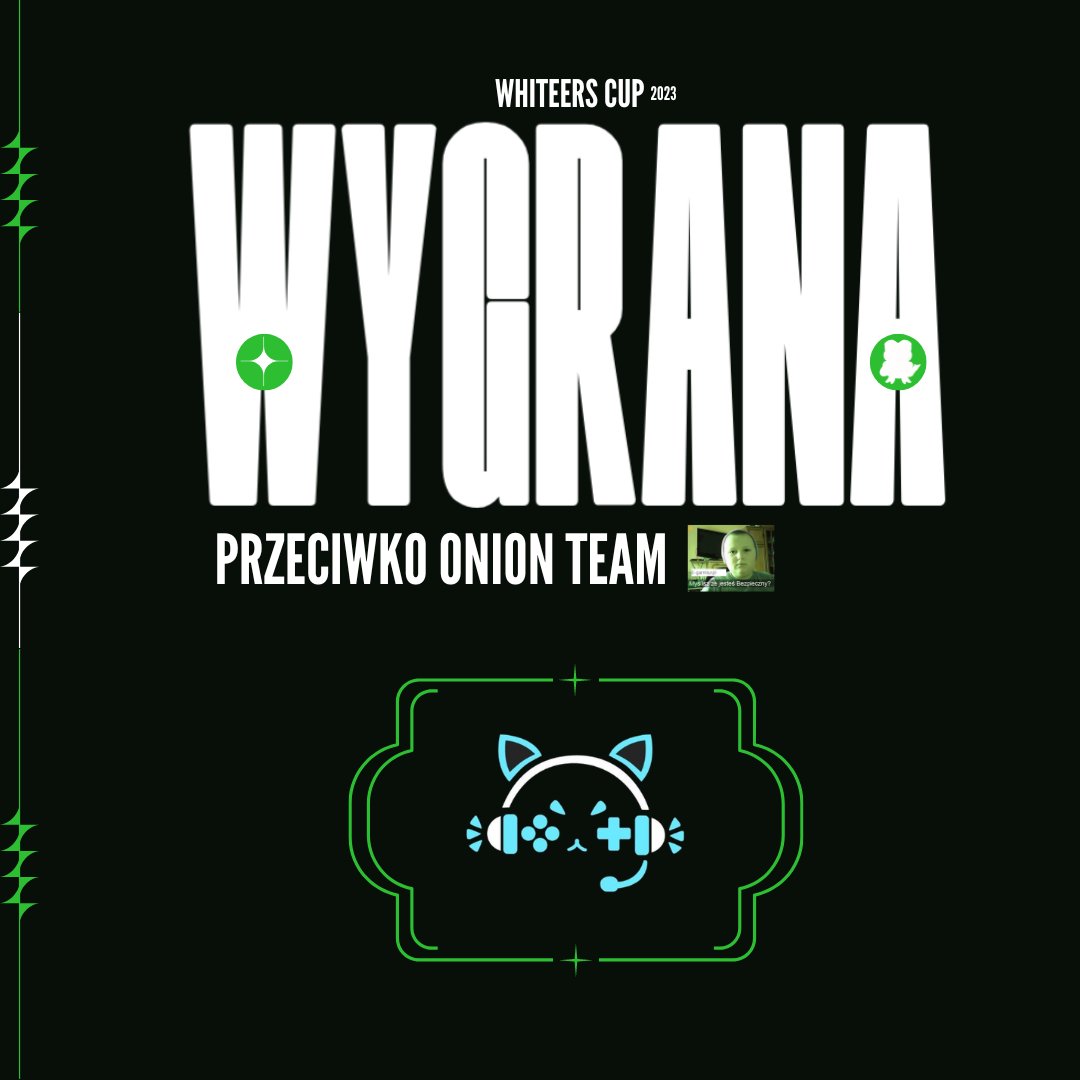 Whiteers Cup (@whiteerscup) on Twitter photo Był to mecz pełen emocji!
<a href="/Keep0nTrying/">Keep On Trying</a> pomimo lekkich problemów wygrywa na Onion Team. Wynik 3-1, a Onion Team 1-2.
Zostały jeszcze 2 gry dzisiejszego dnia, zapraszamy na transmisję! Był to mecz pełen emocji!
<a href="/Keep0nTrying/">Keep On Trying</a> pomimo lekkich problemów wygrywa na Onion Team. Wynik 3-1, a Onion Team 1-2.
Zostały jeszcze 2 gry dzisiejszego dnia, zapraszamy na transmisję!
