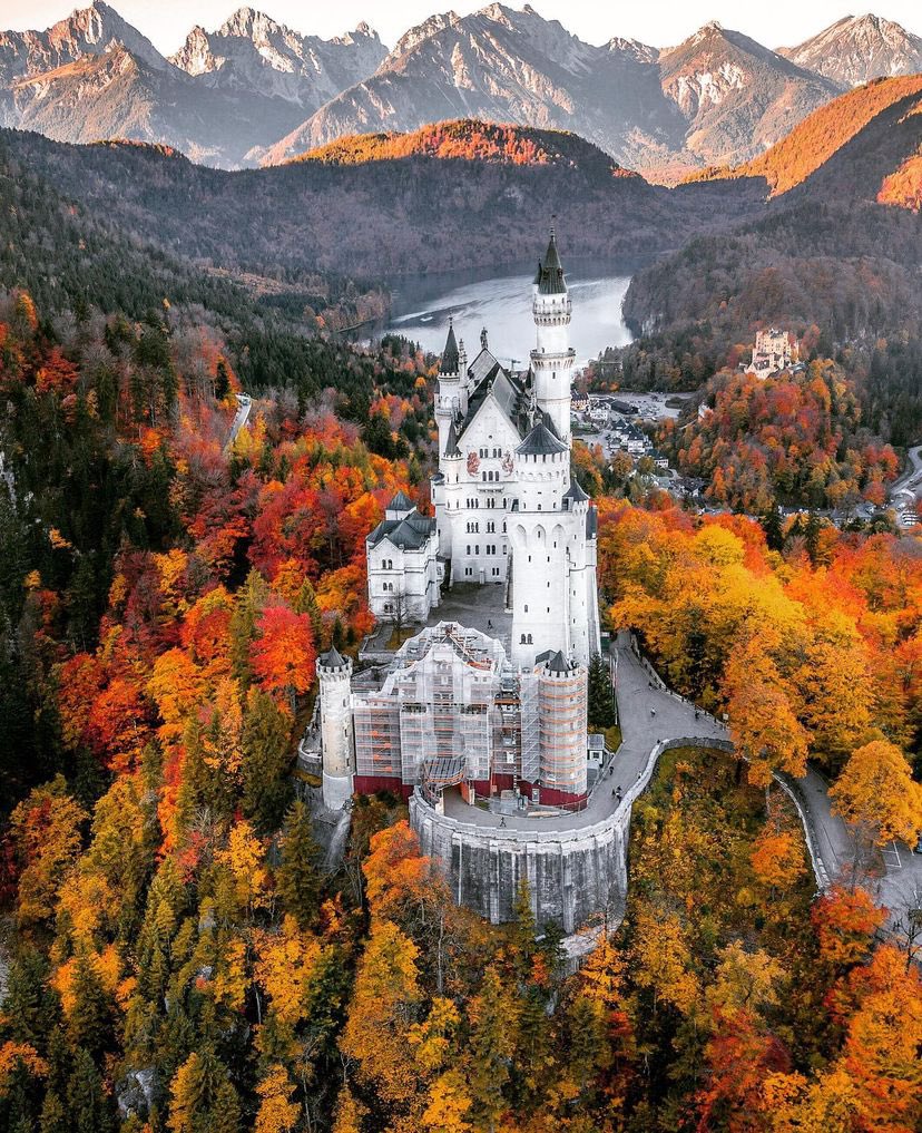 Neuschwanstein Castle, Germany 🇩🇪 
📸: <a href="/SennaRelax/">Senna Relax</a>