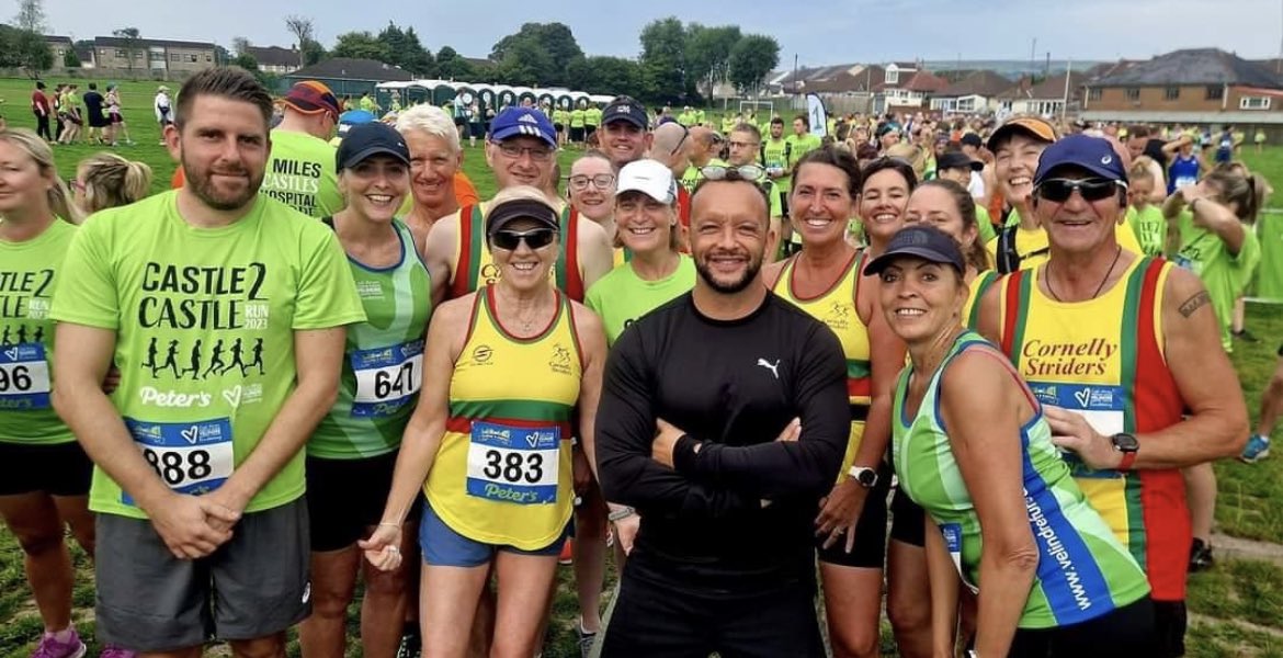 CornellyStrider's tweet photo. Fantastic running at @Velindre 
Castle 🏰 to Castle 🏰 today. Well done #teamstriders https://t.co/MF0NSUDkf3