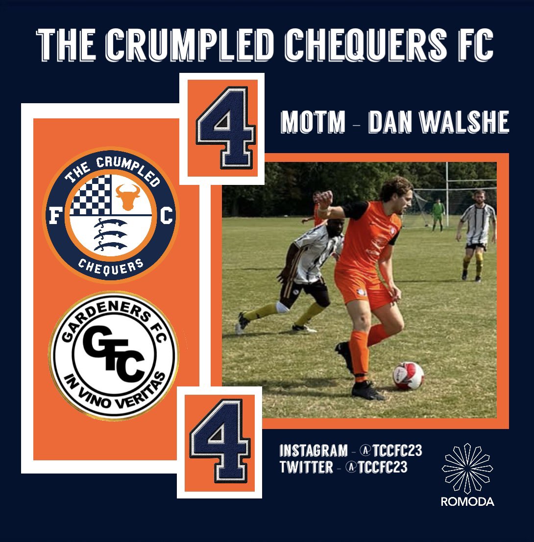 The Crumpled Chequers FC tweet media
