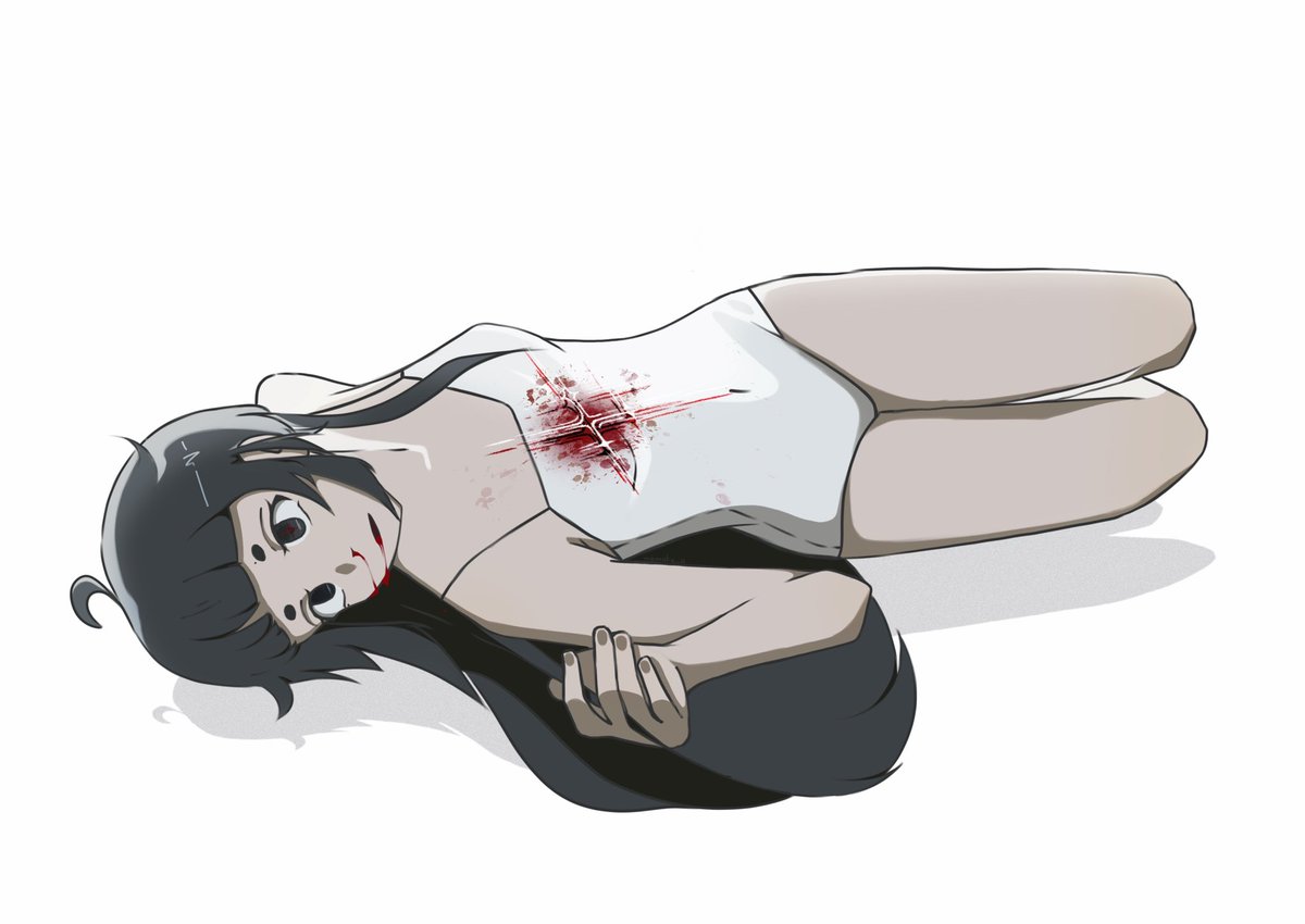 mamoka_a's tweet photo. TW: fake blood

#イラスト #oc #art https://t.co/LhVspbxgjU