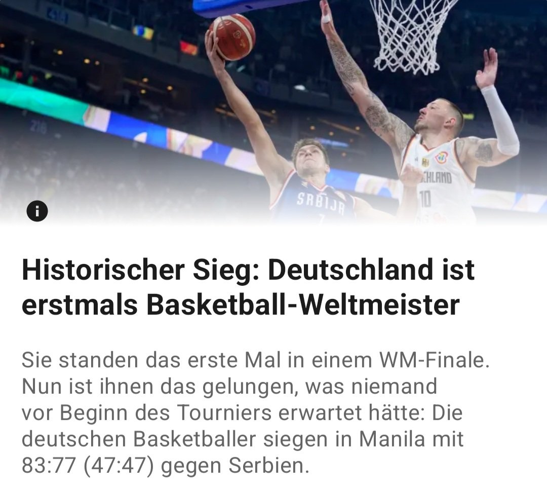 #basketball 
#GERSRB 
#WorldChampion 🇩🇪
💪🍾🥂🥳🥰