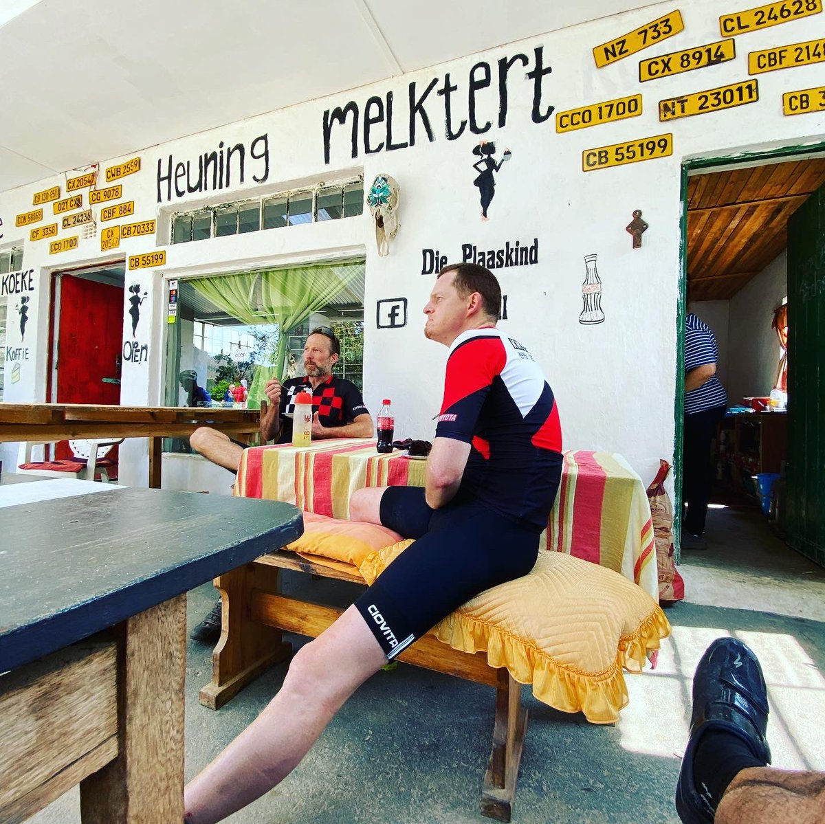 Karoo2coast 2023 pre ride 🍻