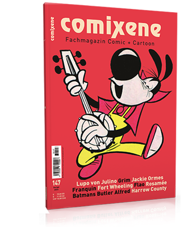 Die von René Lehner herausgegebene Comixene wird im September leider zum letzten Mal erscheinen.