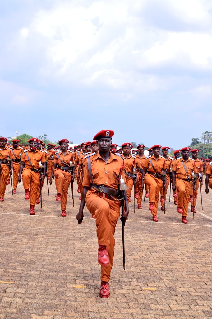 UgandaPrisons's tweet photo. Officers instilled with leadership qualities, crisis management expertise, a strong focus on inmate rehabilitation and successful reintegration of inmates into society.

#UgandaPrisonsPassout https://t.co/rkWbDcmDpH