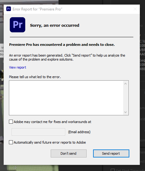 Sr_Pandiux's tweet photo. Te odio #premierepro 😫 https://t.co/hnwHpruesl