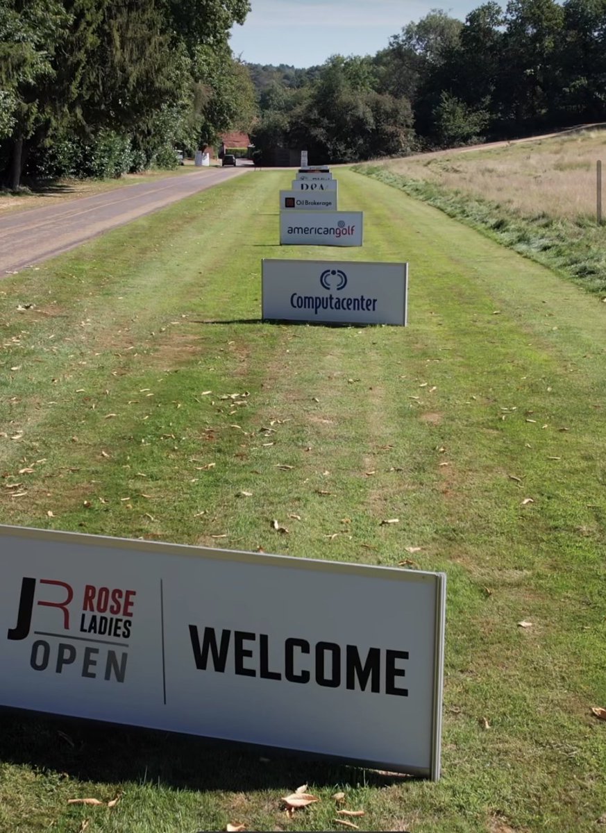 LukeSearleGolf's tweet photo. TTG On Tour, it was an absolute pleasure to support the @RoseLadiesGolf Open @BrocketHall @LETAccess Event 🙏🏼 #GreatPlayers #GreatCourse #GreatOrganisation @LamkinGrips Grips 👌 https://t.co/3qmgOcIlEN