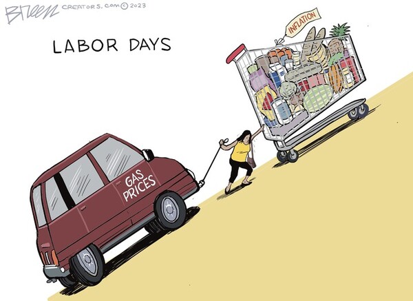 The #CartoonoftheWeek! Thank you @SteveBreen100! #twill #LaborDays #Bidenomics