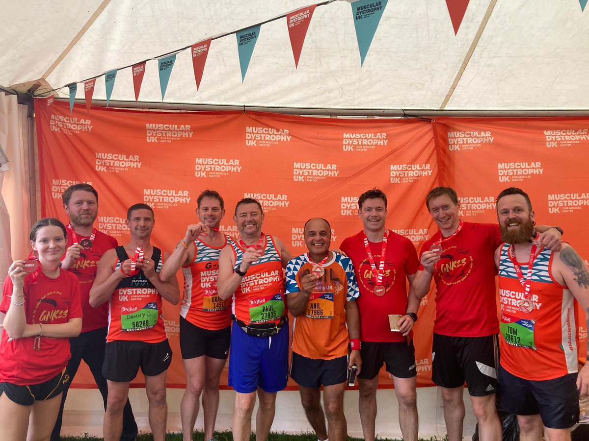 A huge congratulations and THANK YOU to our incredible #TeamMDUK runners who completed the iconic #GNR today! Thank you for showing the world how much our #MusclesMatter

Inspired by the efforts of #TeamMDUK today? Secure your place today in the 2024 Great North Run for just £17