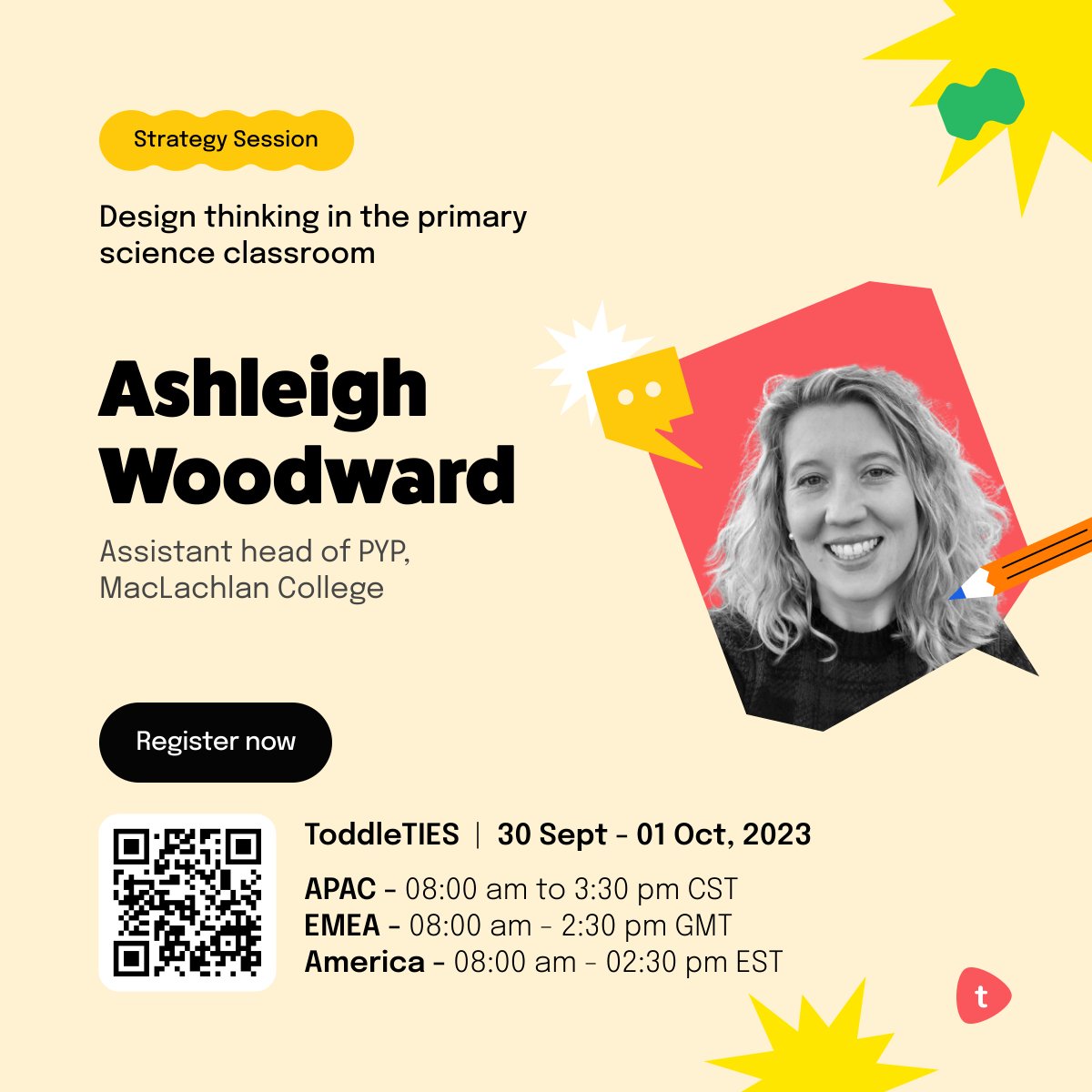 Join me for two exciting days of teaching and learning with #ToddleTIES hosted by <a href="/toddle/">Toddle</a> - the best PD going! Let's all exchange learnings from the past year and look ahead with new possibilities. Register here: hubs.ly/Q021zFw-0 (and hope to see you at my session! 😅)