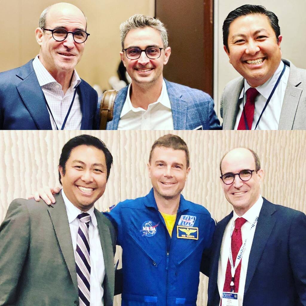 @astro_reid we are ready to join the #artemis2 crew!  Especially with #2024CNS going back to #houston next year!!

@NASAArtemis 
With @drjeffweinberg  @Wajd_MD at #2023CNS 
@CNS_update  @NeurosurgeryCNS 
@EKNduom
@GarniBDarian
@DrAlexKhalessi
@KhoiThanMD… instagr.am/p/CxBW1RNAdhO/