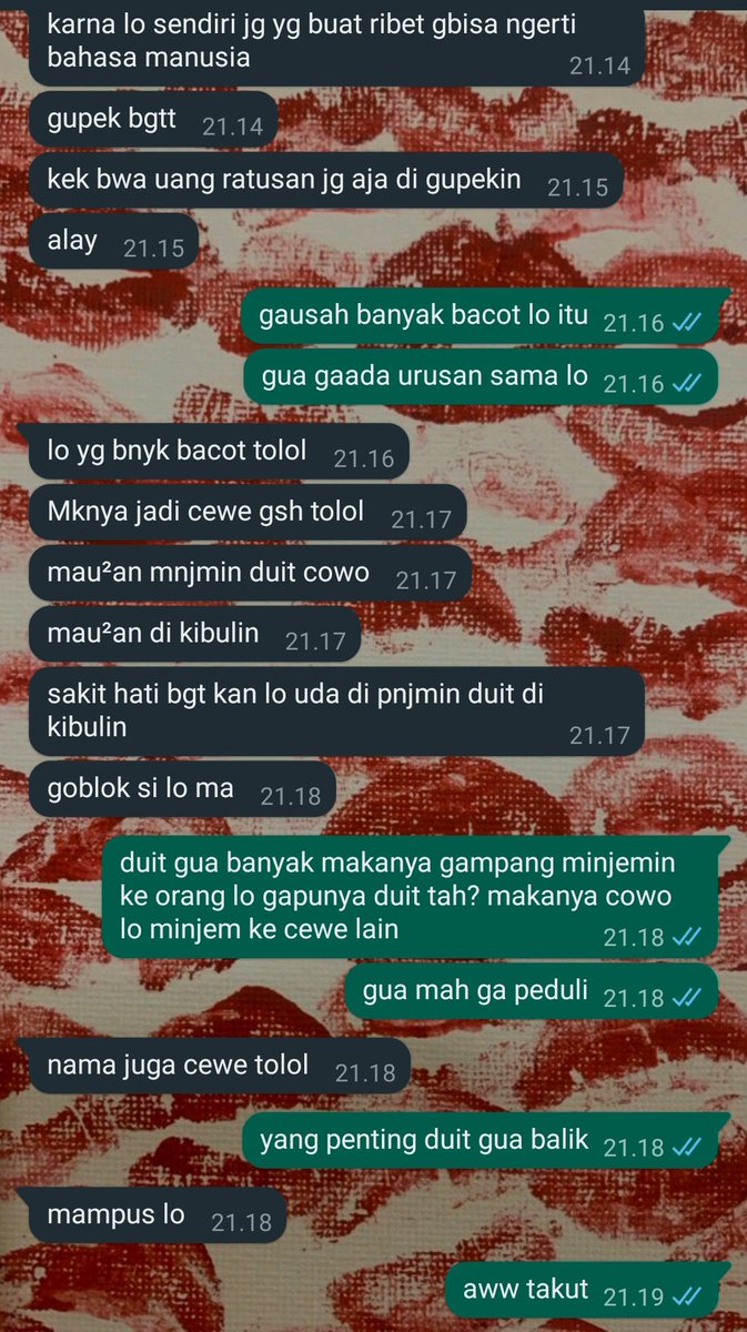 helloiampiya's tweet photo. Bukan masalah nominalnya tapi tanggung jawabnya. Aku pernah ngerasain butuh bantuan tapi gaada yang bantu makanya aku pinjemin, bukan karna lagi deket. Ditagih dgn cara halus balesannya kek gini wkwk. Btw ini yang balesin cewenya https://t.co/WZKI9aSIi5