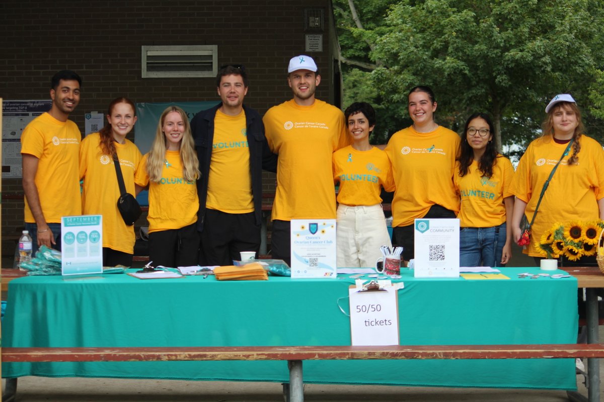 Queen's Ovarian Cancer Club tweet media