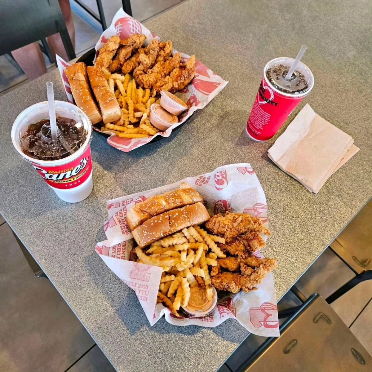 🎉Thankyou Raising Cane's Chicken in Stafford TX for sponsoring us, Directors Level! We are happy to have you as a sponsor of our mighty Viking Band!🙌 @DHS_Vikings @FBISDFineArts @DMSVIKINGBAND