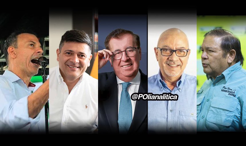 polianalitica's tweet image. 🗳️ ¿Por cuál de estos candidatos votarías si hoy fueran las primarias?

🟢 Roberto Enríquez
🟠 Freddy Superlano
🟡 César Pérez Vivas
🔵 Andrés Caleca
🟤 Andrés Velásquez

Te leemos 👀