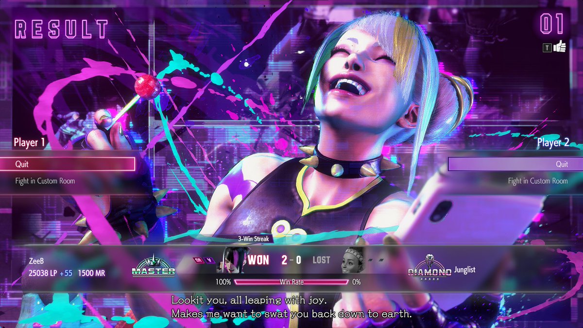ZeeB___'s tweet photo. Forgot to tweet that I was live today but we streamed Juri to master and we managed to hit master from d3 today!

Back to Cammy from tomorrow! 
https://t.co/i3KS5Jgs4A https://t.co/XDIOLPdF50