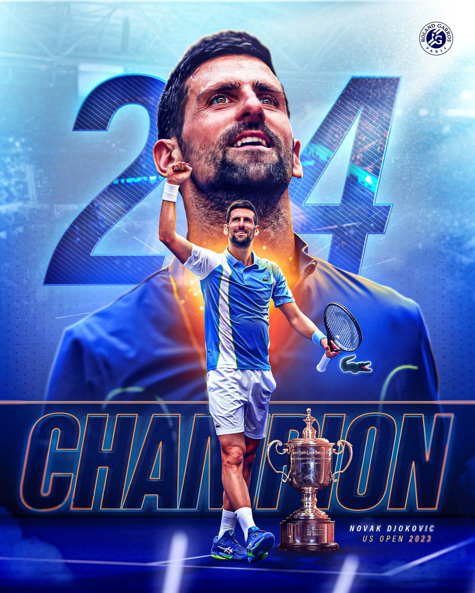 DJOKOVIC GRAND SLAM LEGACY - 24 AND COUNTING 🏆🏆🏆🏆🏆🏆🏆🏆🏆🏆🏆🏆🏆🏆🏆🏆🏆🏆🏆🏆🏆🏆🏆🏆 #USOpen @DjokerNole