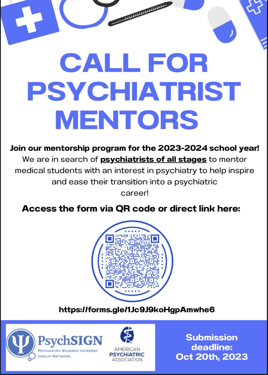 Psychiatry Student Interest Group Network tweet media