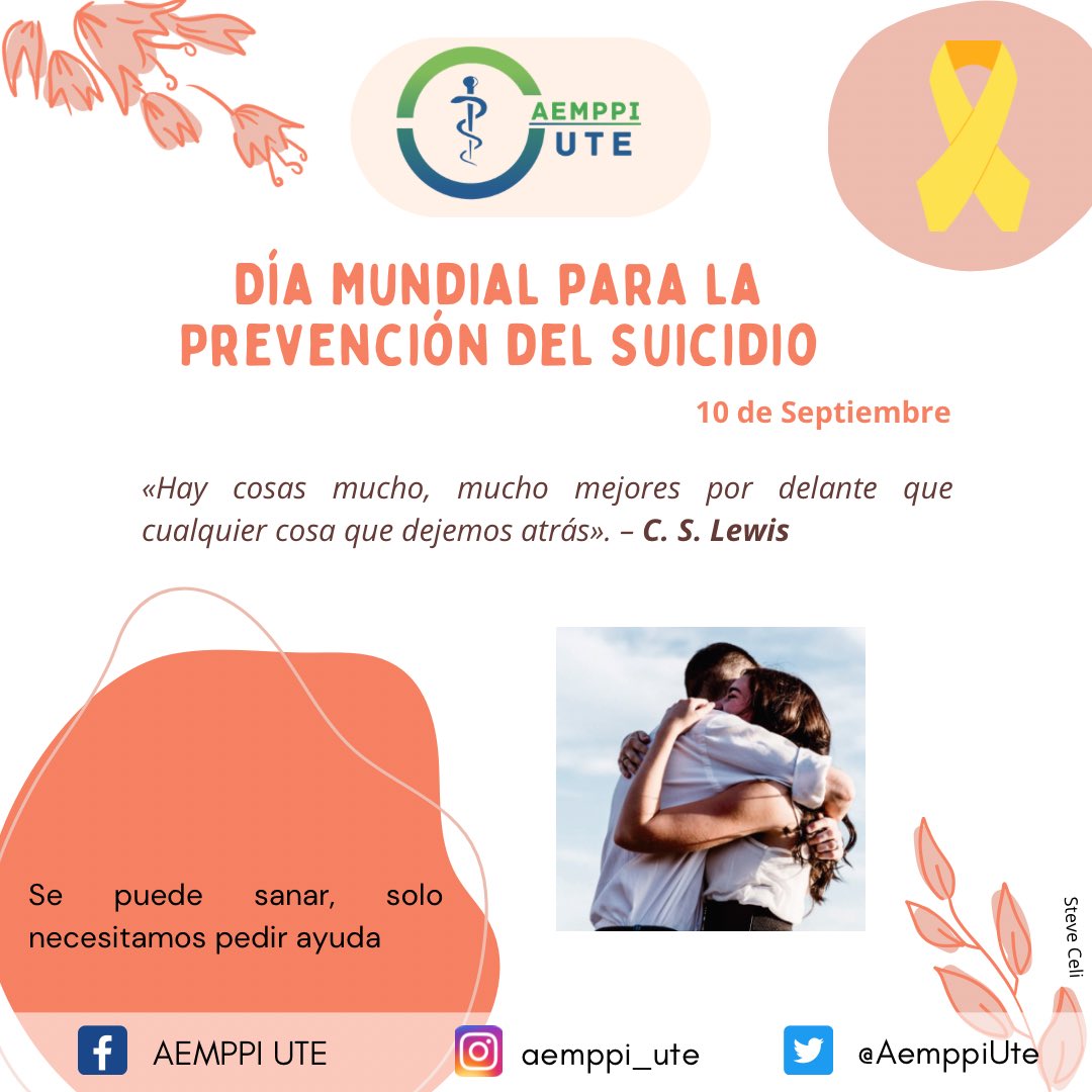 AemppiUte's tweet photo. El suicidio es un problema de salud pública importante pero a menudo descuidado, rodeado de estigmas, mitos y tabúes. Cada caso de suicidio es una tragedia que afecta gravemente no sólo a los individuos, sino también a las familias y las comunidades. https://t.co/3bVzDJuFtc