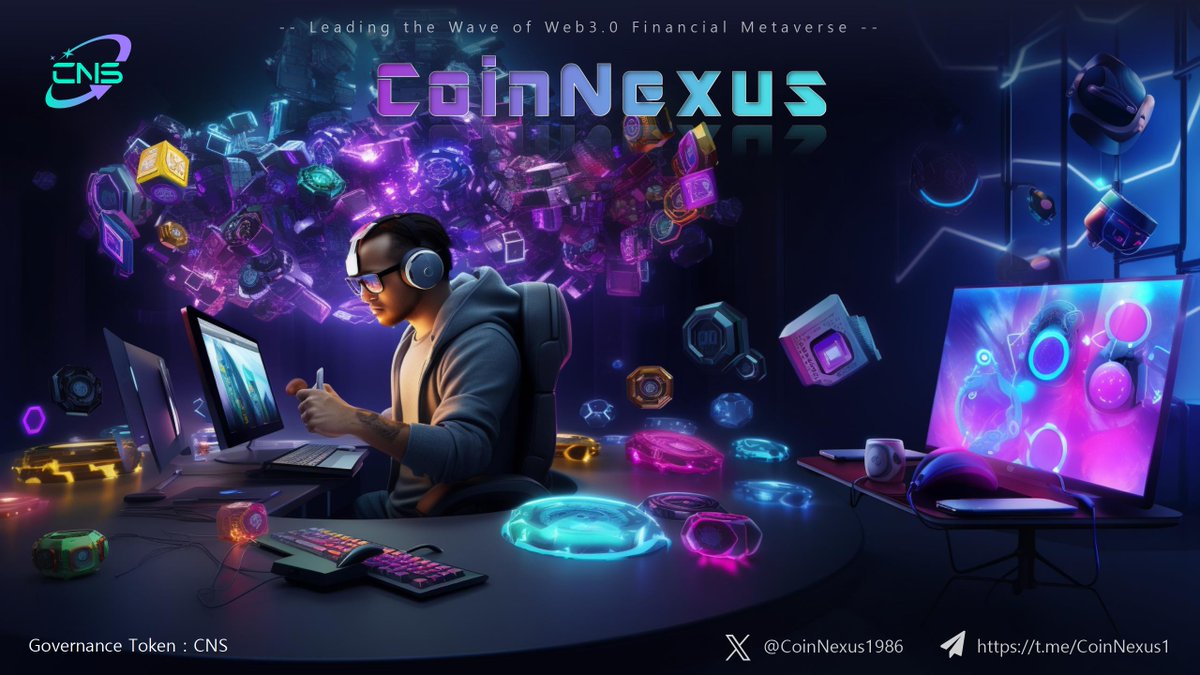 CoinNexus1986's tweet photo. Discover a world of possibilities with CoinNexus as we bridge the gap between virtual and real, creating a vibrant WEB3.0 financial metaverse.
โ๏ธ #WEB3 #FinancialMetaverse https://t.co/yJ0YLJ8CuT