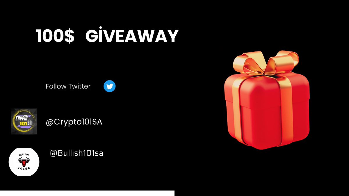 Crypto101SA's tweet photo. Piyasalar kötüyken 100$ hediye edelim 🎁

1️⃣ Bu tweete RT FAV

2️⃣ Beni ve @Bullish101sa takip 

3️⃣ 2 arkadaşını etiketle 

Hepsi bu kadar görevleri yaparak 3000 Tl kazanabilirsiniz bol şans 🎉

#çekiliş #bitcoin #USDT https://t.co/cxMnPYqUJr