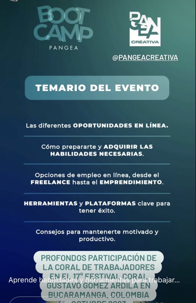 CoralTrabajULA's tweet photo. No te puedes perder esta oportunidad de aprender cómo trabajar por internet. Quedan pocos cupos https://t.co/PfxHHwdKni