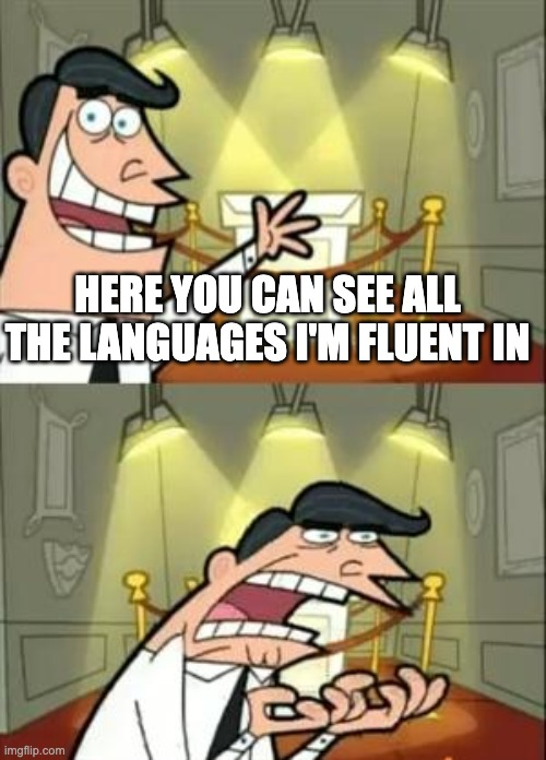 GuruOfWriting's tweet photo. The day I stop changing languages, will be the day I reach fluency 😅😂

#langtwt https://t.co/4la3fGcyyV