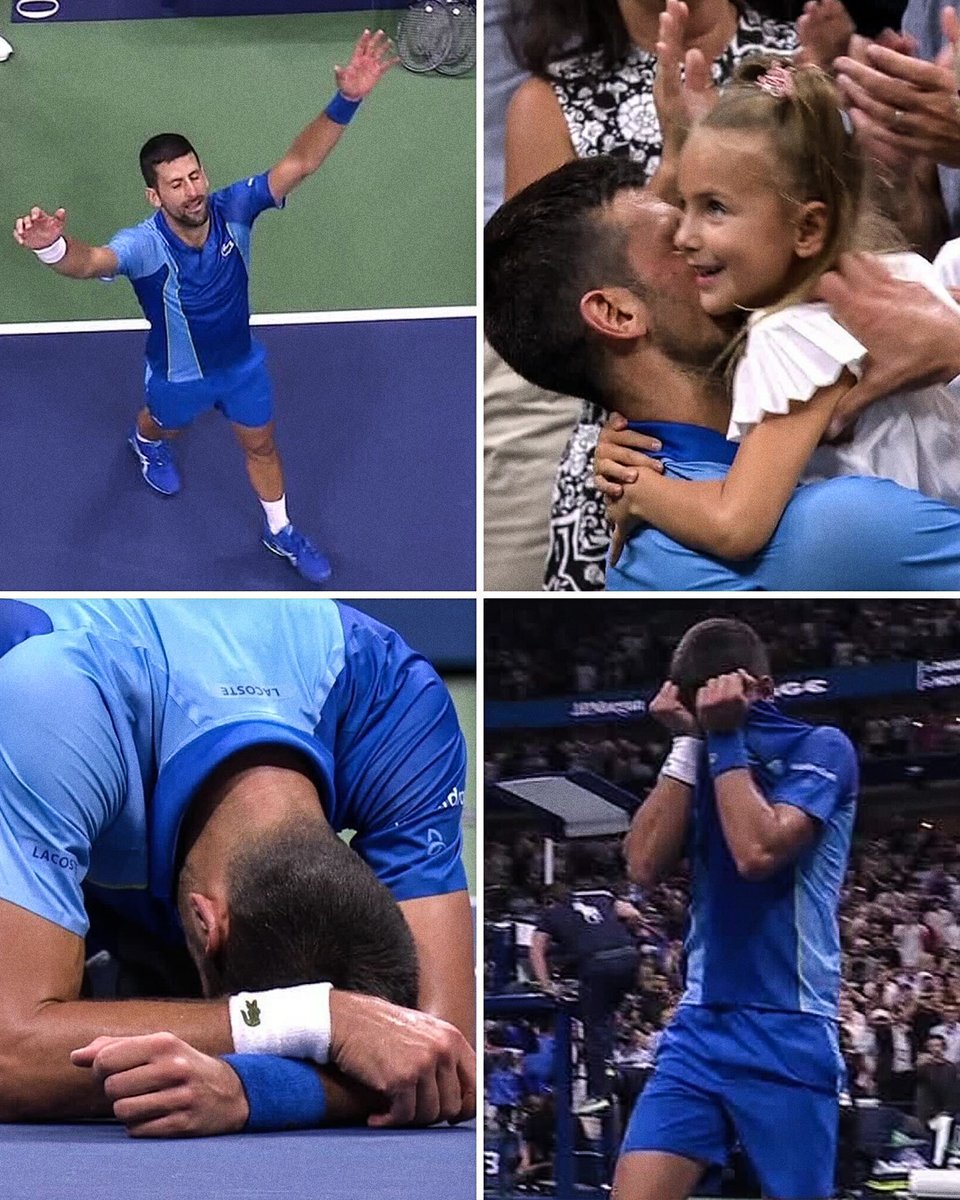 All the feels for the champ 🥹👏 

<a href="/DjokerNole/">Novak Djokovic</a> | #USOpen
