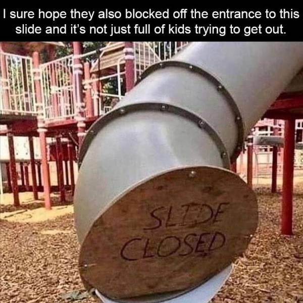 theCHIVE's tweet photo. my humor is as dark and cold as this slide https://t.co/IrjuAtbfuK