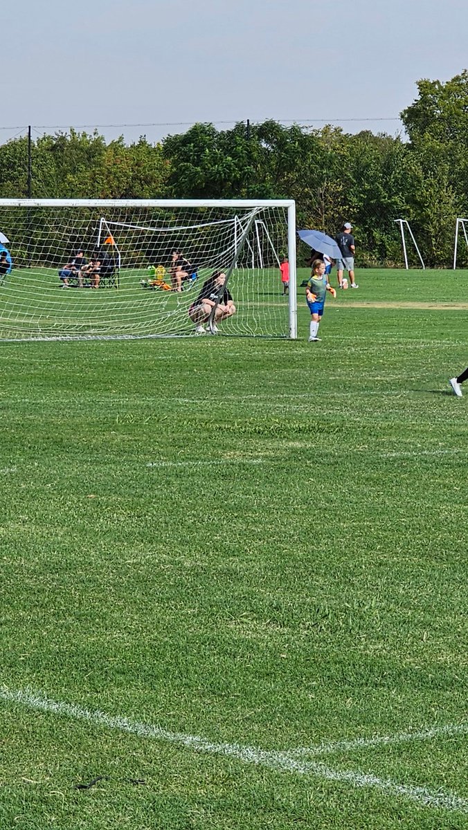 I love being Coach Lyla! Making college choices hard! BUT I'll be back in time to continue coaching my baby sister and her team. Today was their first game with keepers!  #goalkeeper #volunteer #girlsports #girlsSUPPORTgirls