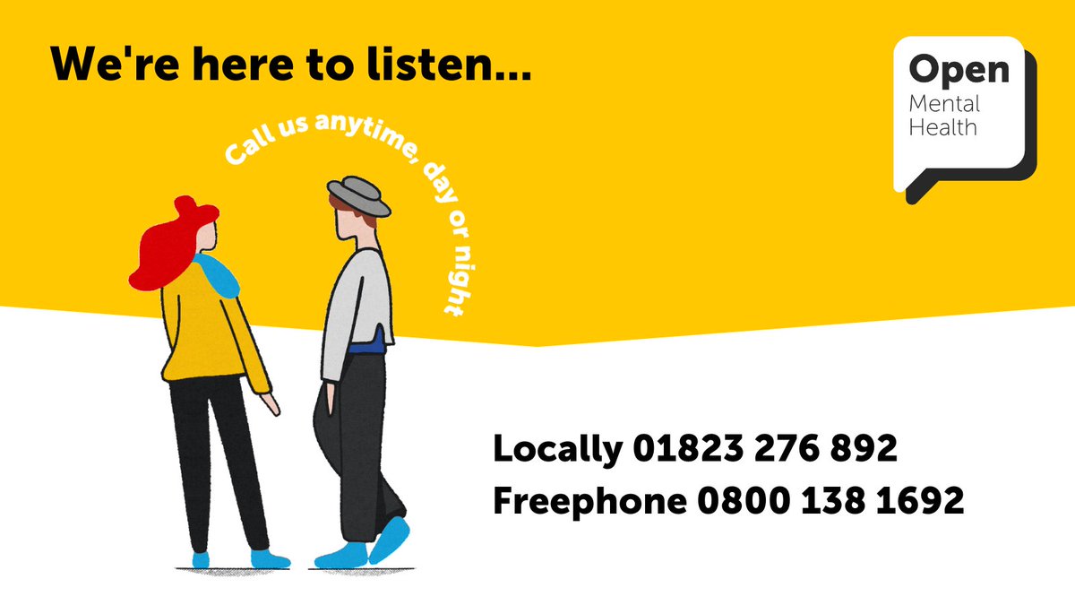 OpenMentalHlth's tweet image. Many people think about suicide. Research has found around 1 in 5 people think about suicide at some point in their life. If you or someone you know needs help, we are here anytime, day or night. Please reach out to us this #WorldSuicidePreventionDay
rb.gy/ec5xg