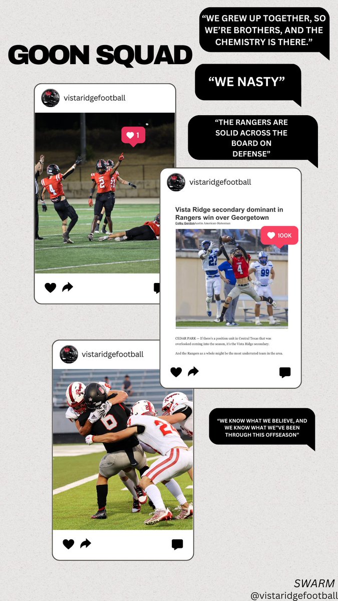 Vista Ridge Football tweet media