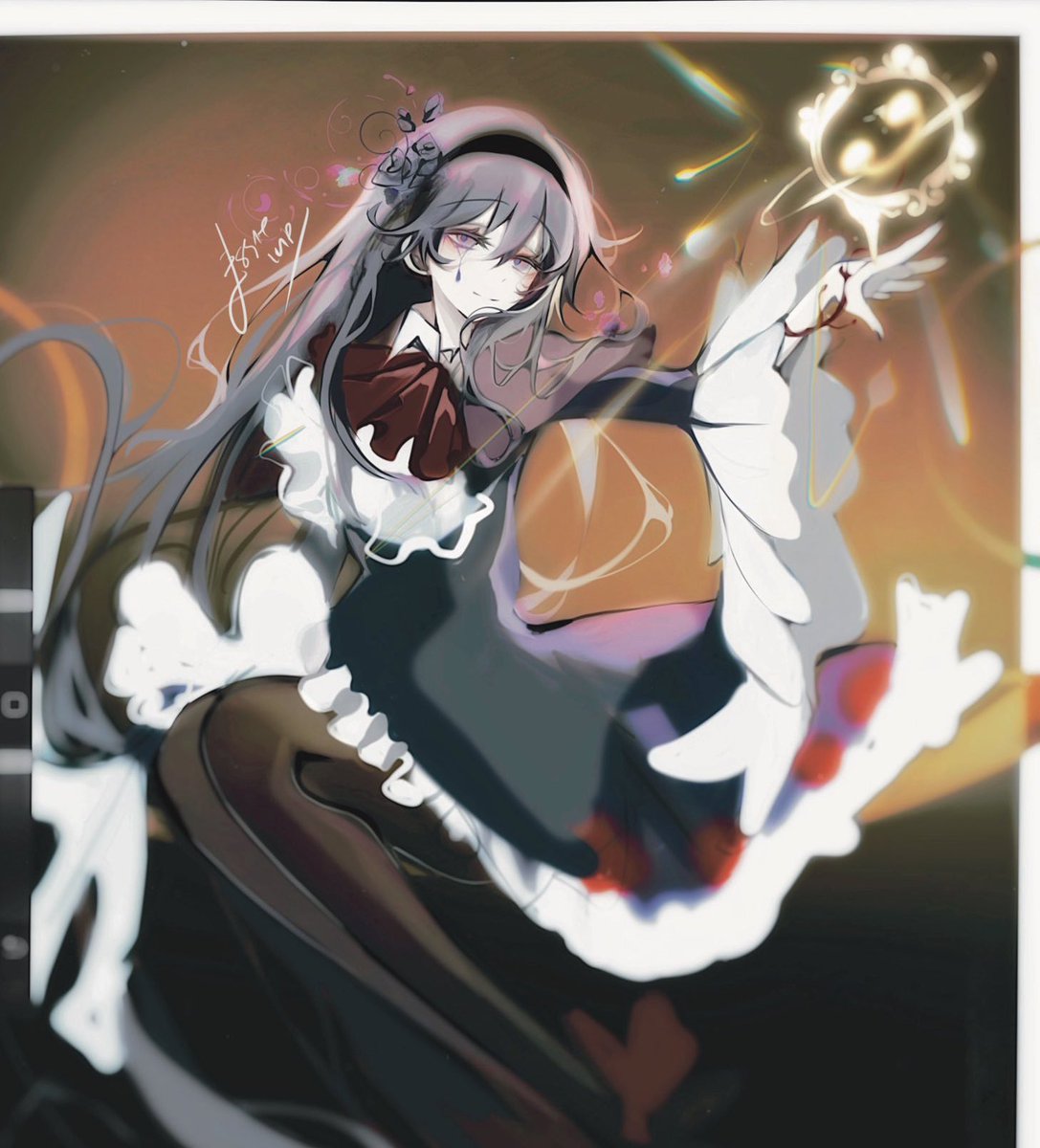 EssieLop's tweet image. Homura💜💜 #MadokaMagica