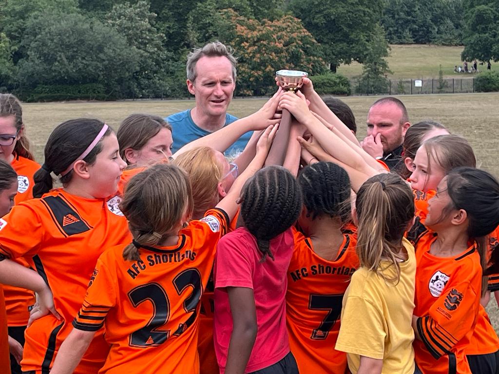 I started a girls team in May, now we have over 40 girls playing across 3 age groups.

Today we won our first piece of silverware.

* i sneezed , im not crying.
