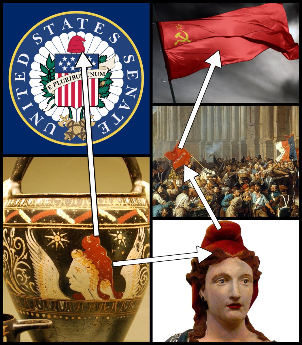Why is red the colour of Communism, and of Socialism in general?

It involves the assassination of Julius Caesar, the French Revolution, and a small hat on the official seal of the US Senate.

But the story begins over 2,500 years ago in a part of Turkey once known as Phrygia...