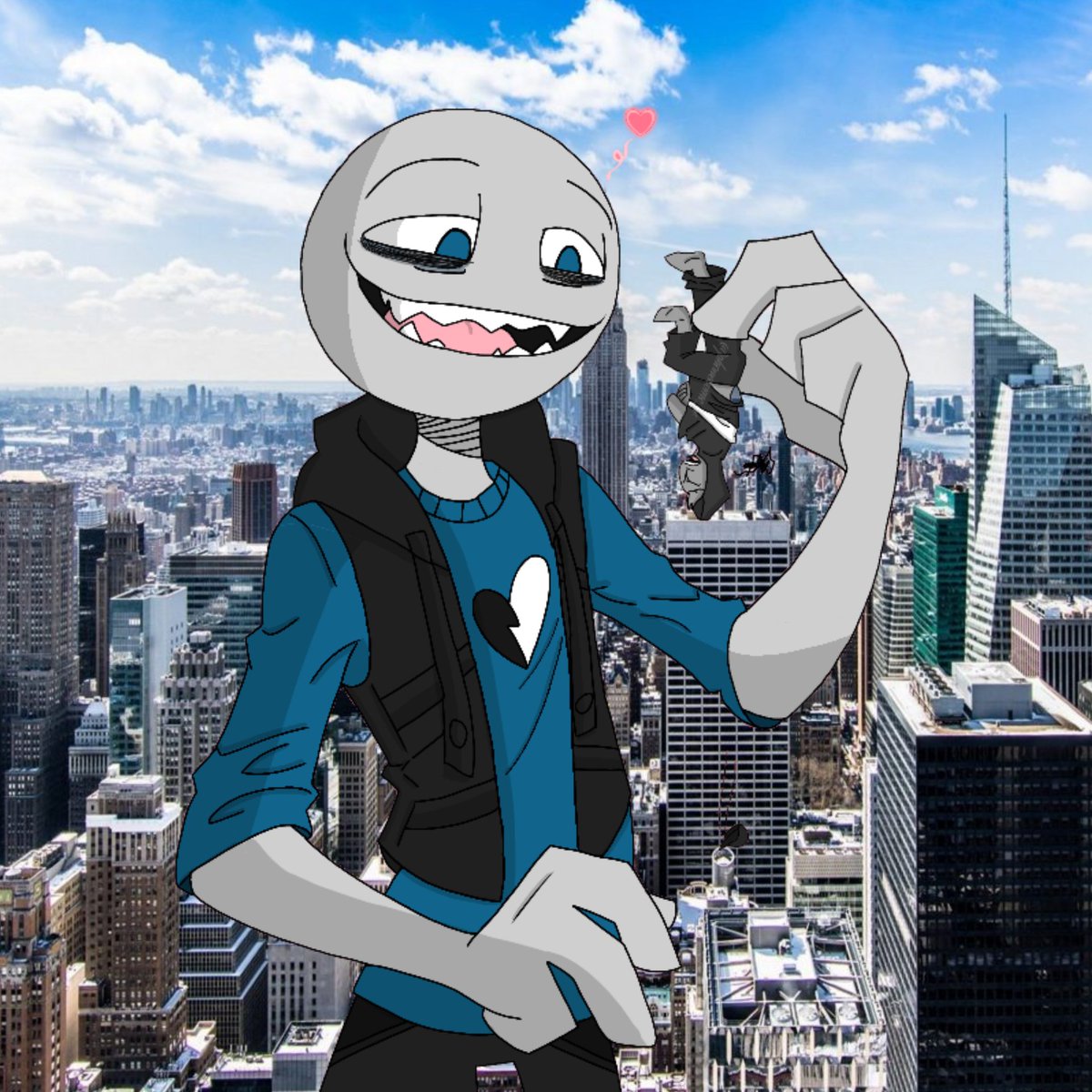 #YourBoyfriendGame #Sketch2Color
#Sketch2Colors #YourBoyfriendfanart
#YourBoyfriendPeter
You guys know I put the original image to show I'm not committing plagiarism, right? 

You know that... right?