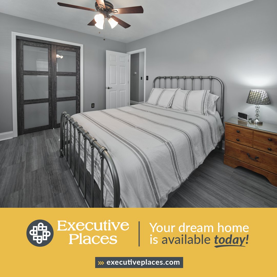 ExecutivePlaces's tweet photo. Morristown's premier short-term home rental company is Executive Places. Let us show you your fully-furnished dream home today. Call (423) 317-7657 right now. https://t.co/2EHLJZY8lX