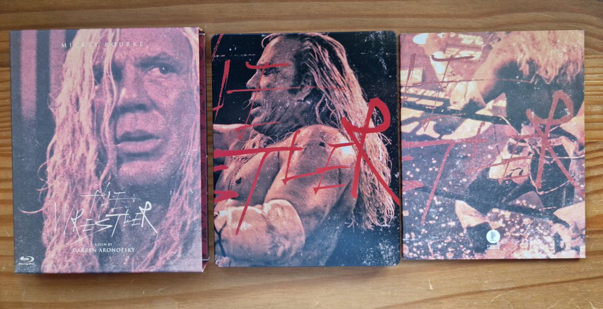 mikeycubed's tweet photo. Massive thanks to the utter babe @DigitalSuicide5 for the great deal on this stunning Plain Archive edition of The Wrestler.
#TheWrestler #Steelbook #PlainArchive https://t.co/KkGybk4o4t