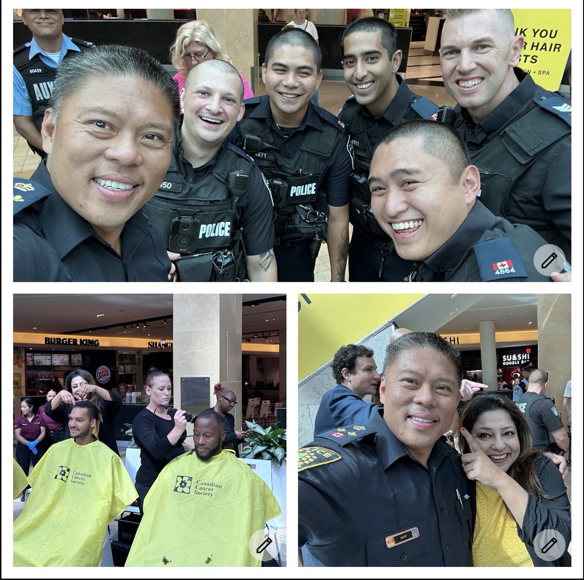 Can’t say enough about “Matteo” raising over 2 G’s for #Cops4Cancer. Our #PRP members & community that participated, supported & volunteered really made this day special in support of paediatric cancer research!