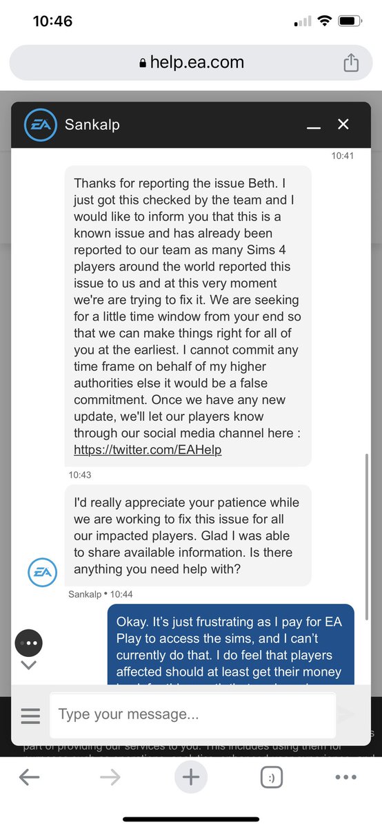 Beth tweet media