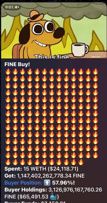 THIS GETTING READY TO FLIP THE FROG 🐸 OR WHAT?   All I know is everything&rsquo;s $FINE https://t.co/gQ1Tg<a href="/tag/fridayvibes"class="tags"><span>#fridayvibes</span></a>