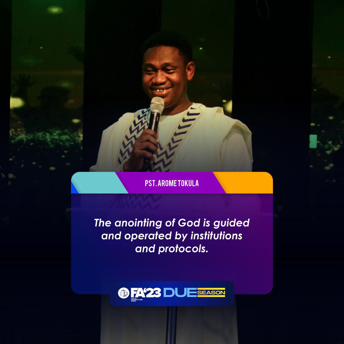 arometokula's tweet photo. Live at #TheSoundConcert
#PastorAromeTokula
#FA23 https://t.co/ezoKgkzuS5