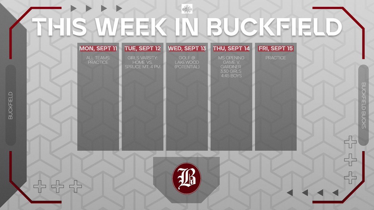 Buckfield Athletics (@buckfieldsports) on Twitter photo 