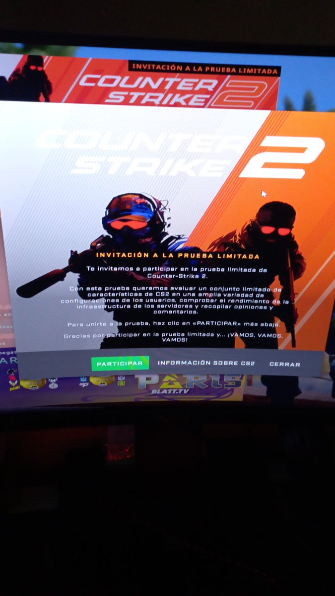 Sgior6's tweet photo. Al fin #CS2 😍 https://t.co/DAH19BvLhi